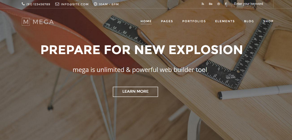 Home page