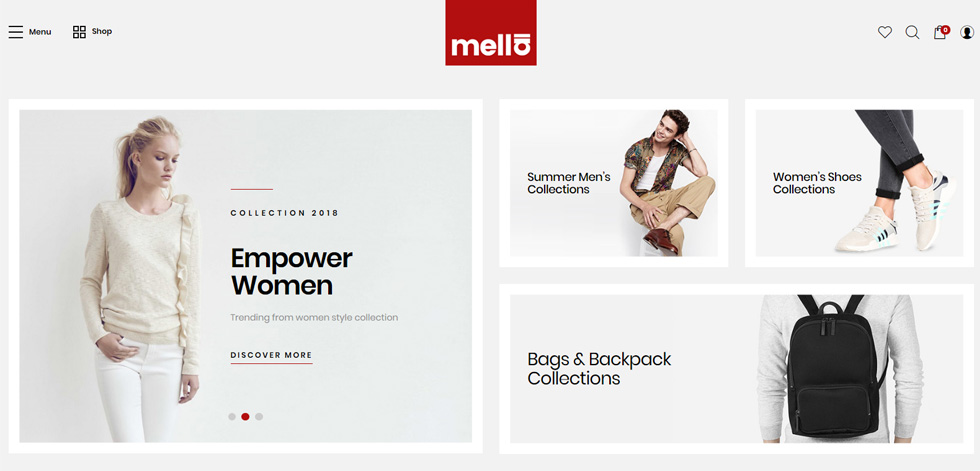 Home page