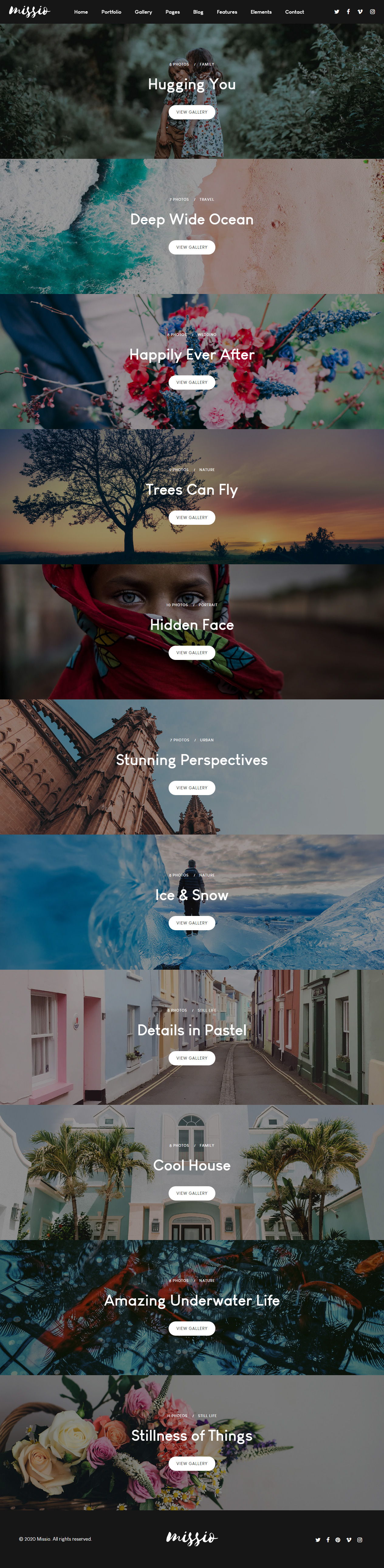 Missio WordPress Bootstrap 4 Theme