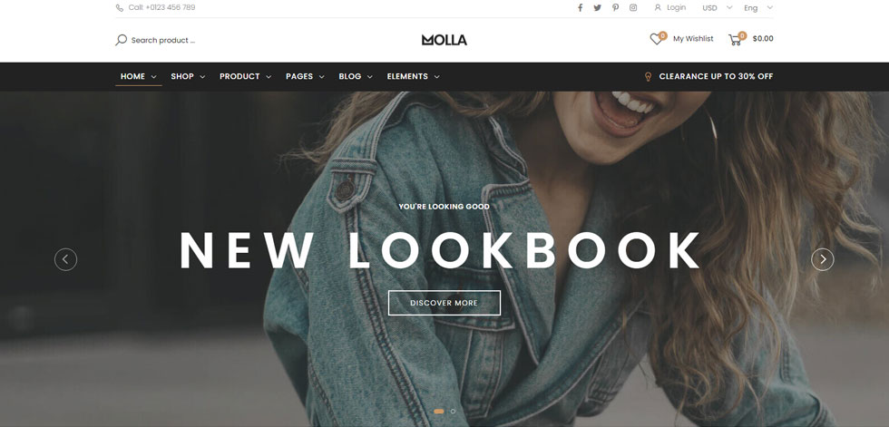 Home page