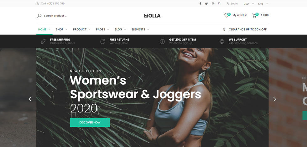 Home page