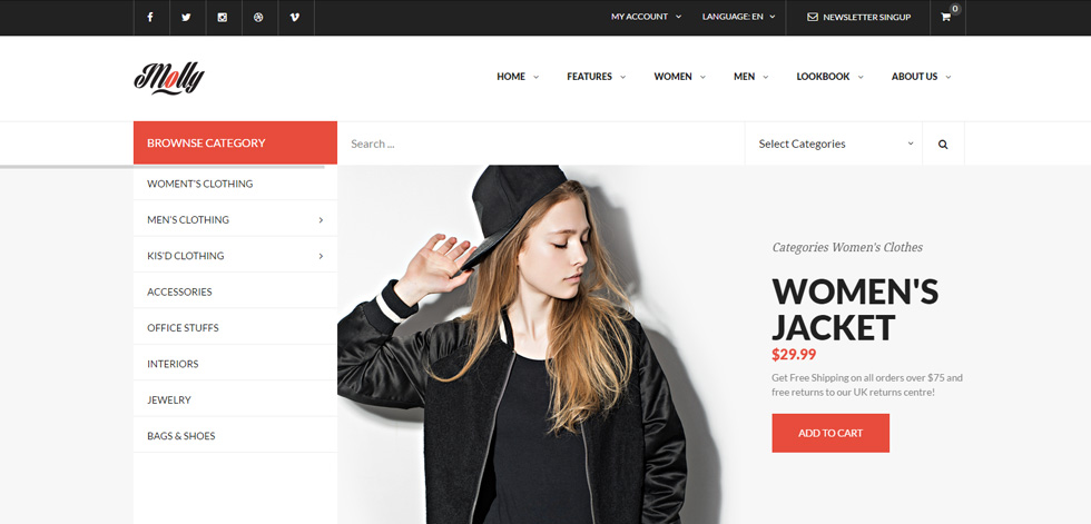 Home page