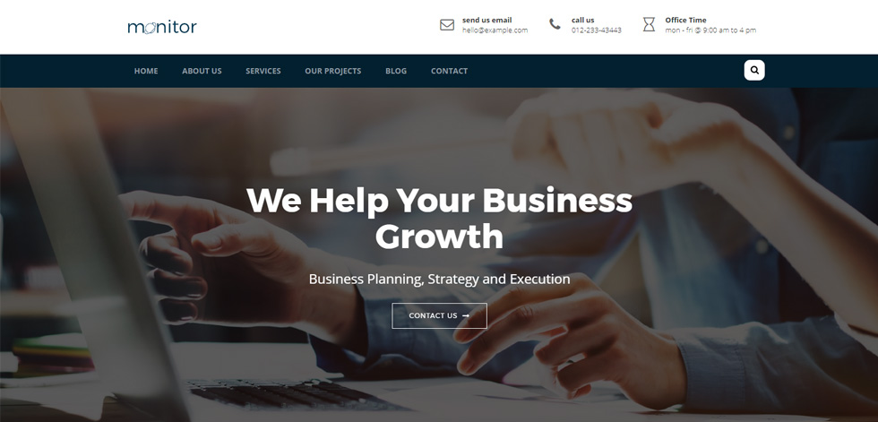 Home page