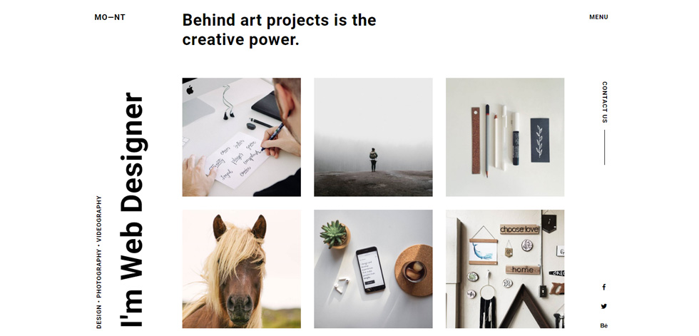 Home page
