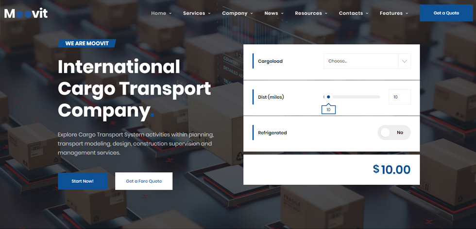 Home page