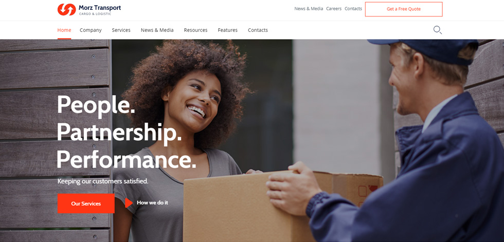 Home page