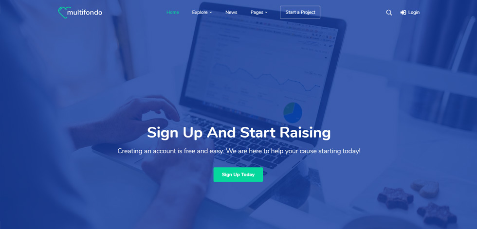Home page