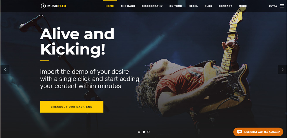 Home page