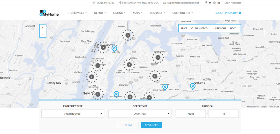 Home page