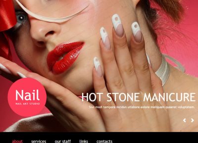 Best Beauty Salon Muse Template 2016