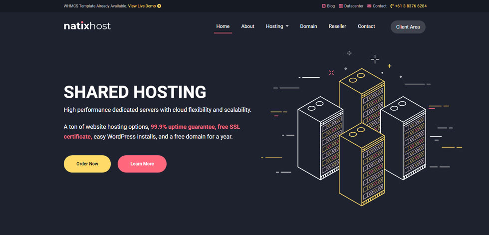 Home page