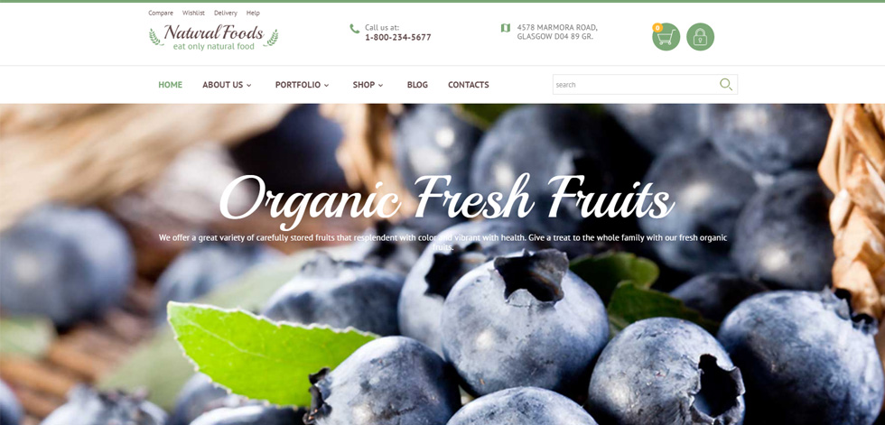 Home page