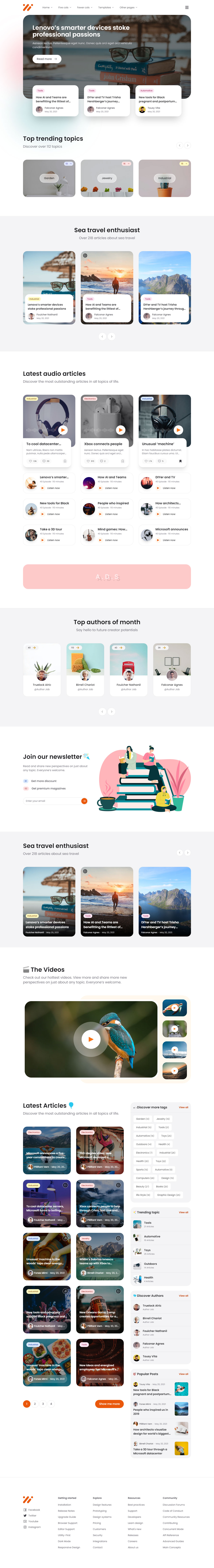 Ncmaz React HTML Templates