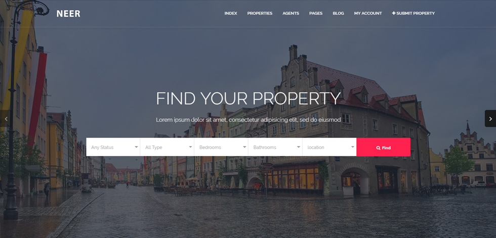 Home page