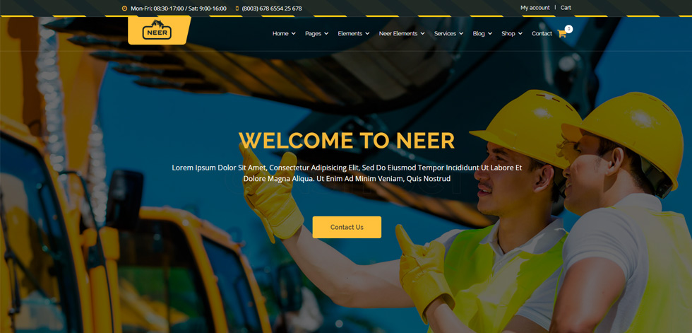 Home page