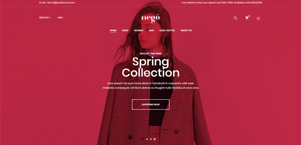 Home page