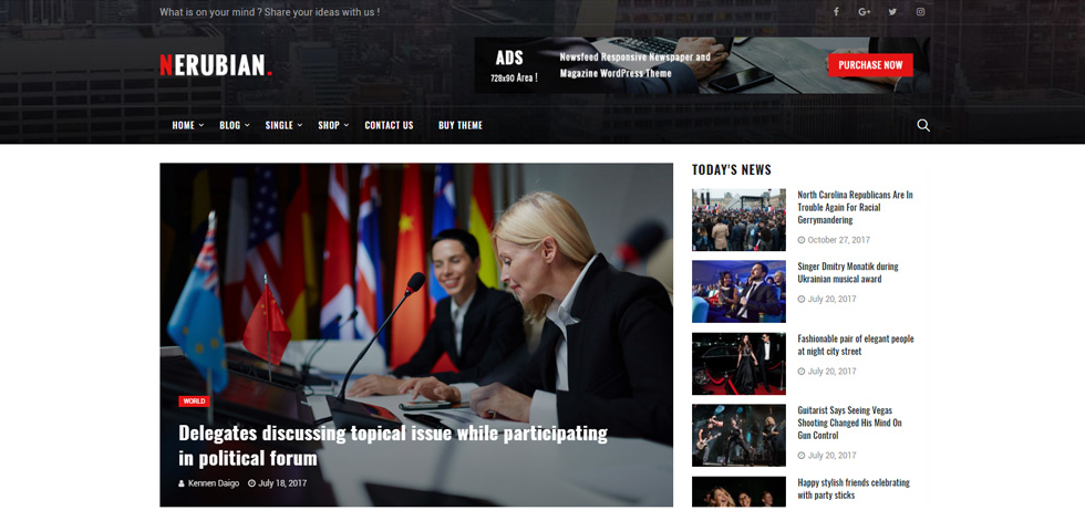 Home page