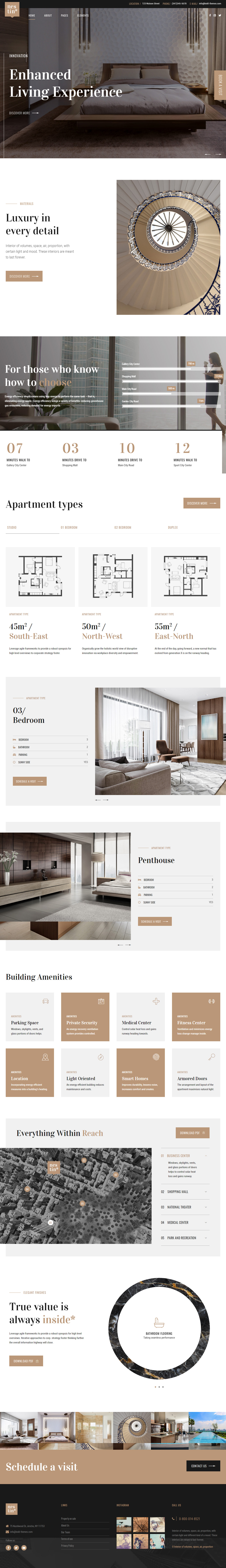Nestin WordPress Real Estate Themes