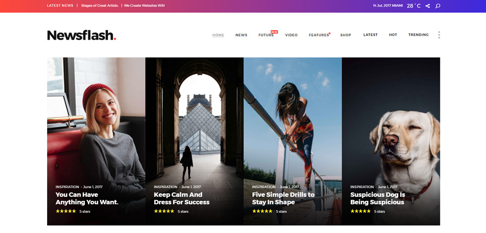 Home page