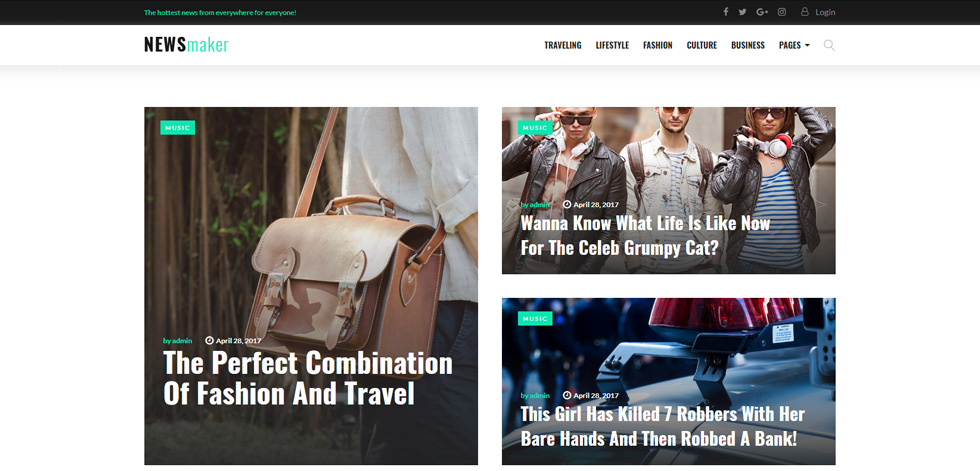 Home page