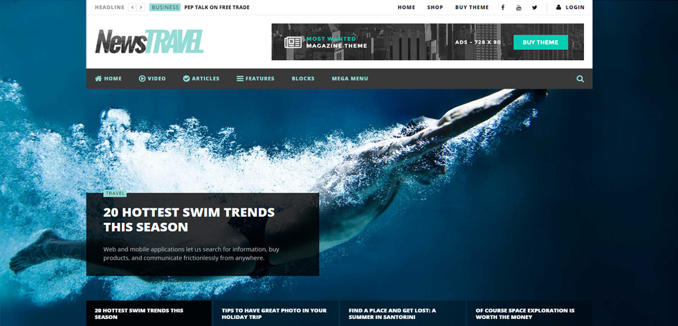 Home page
