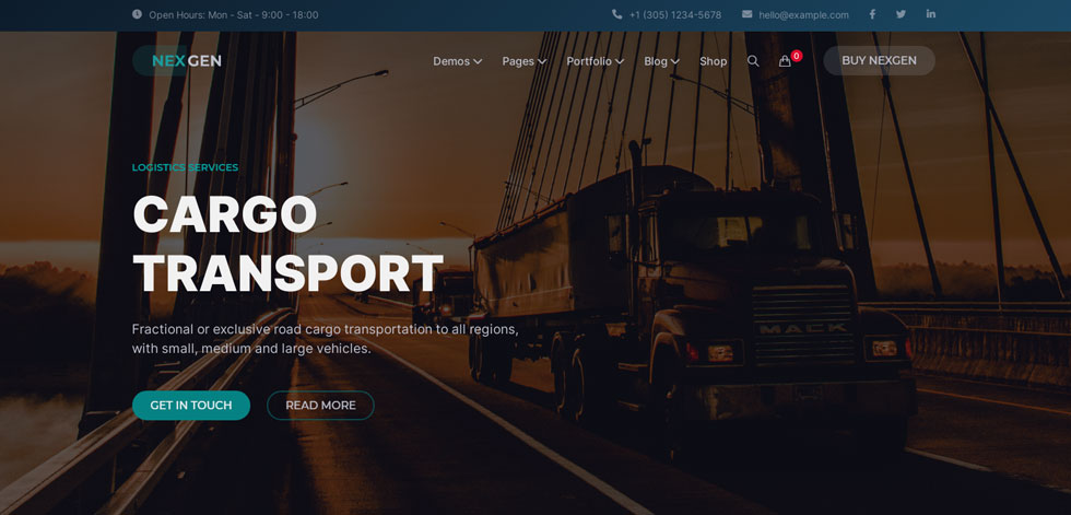 Home page