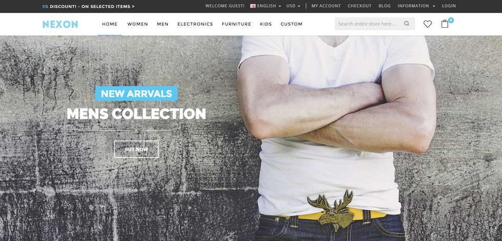 Home page