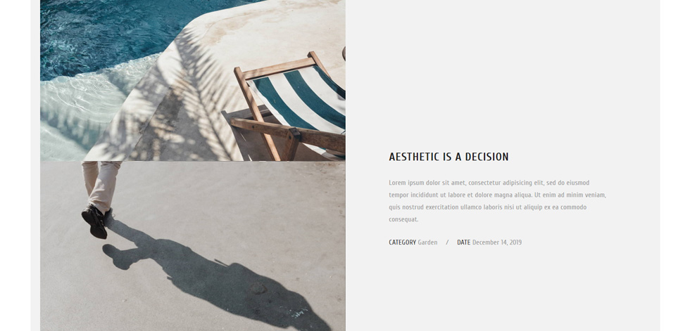 Portfolio single