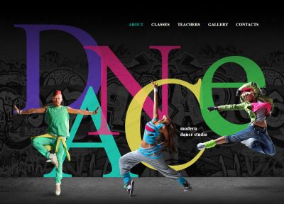 Best Adobe Muse Dance Studio Templates