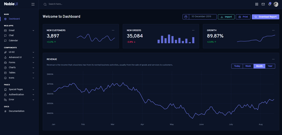 Dashboard