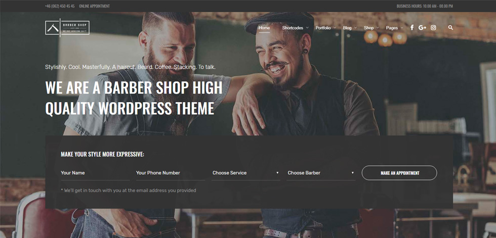 Home page