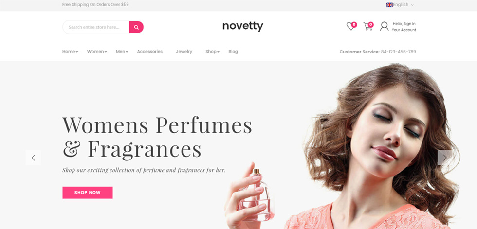 Home page
