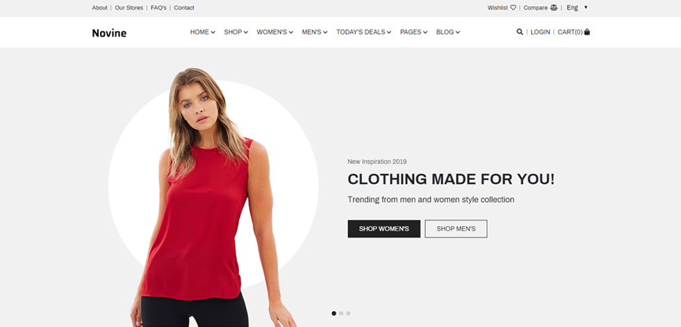 Home page