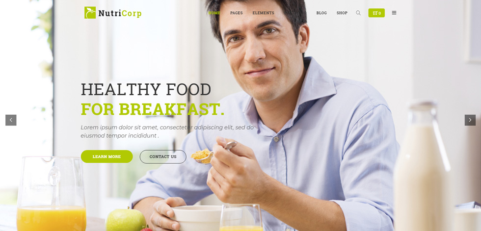 Home page