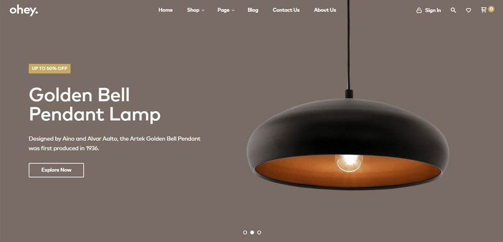 Home page