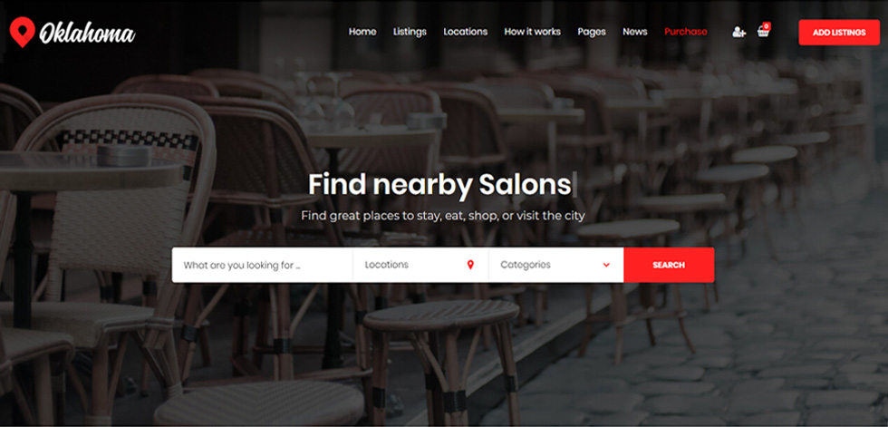 Home page