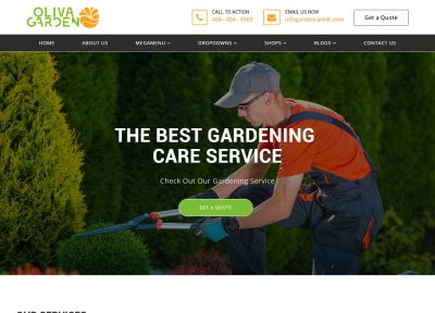 Best Garden HTML5 Templates 2017