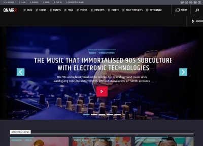 5+ Best WordPress Radio Station Theme 2021