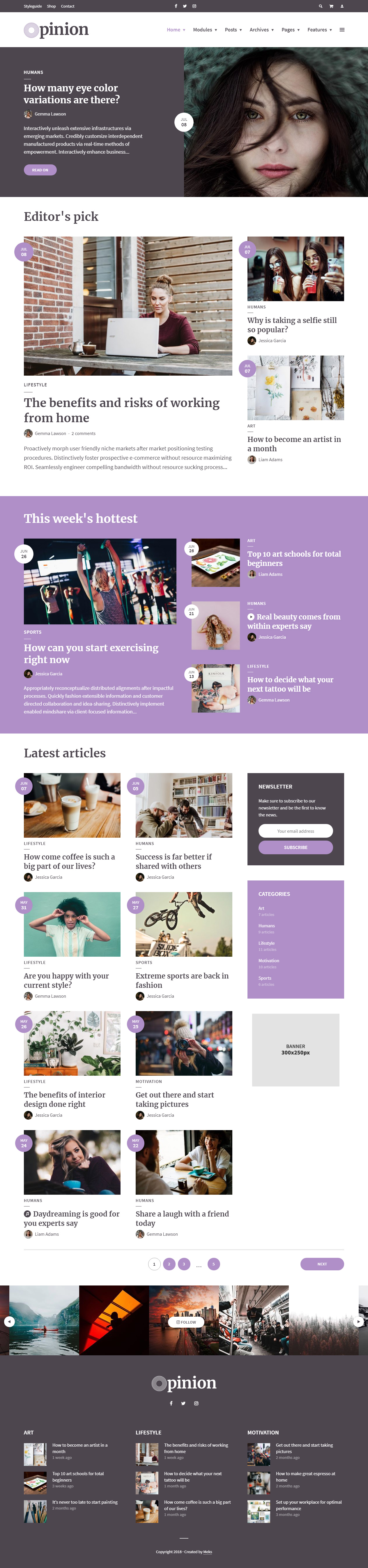 Opinion Best Blog WordPress Themes