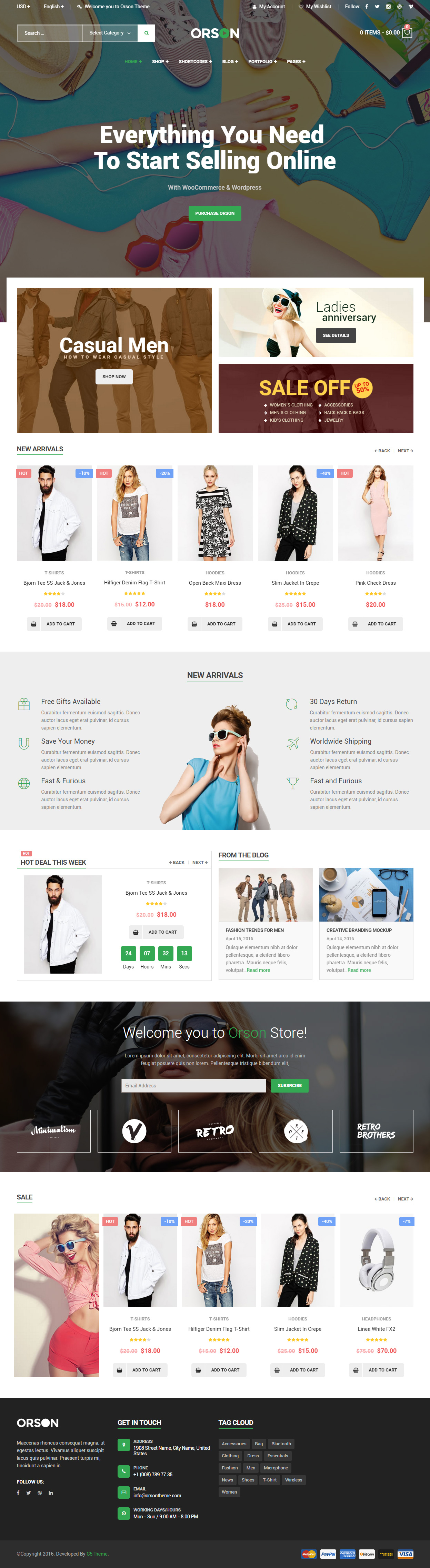 Orson WordPress Theme like Etsy