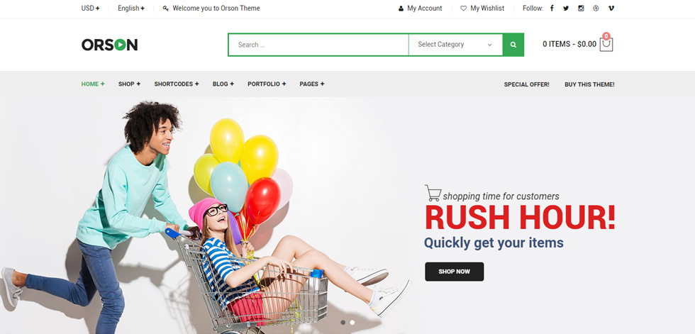 Home page
