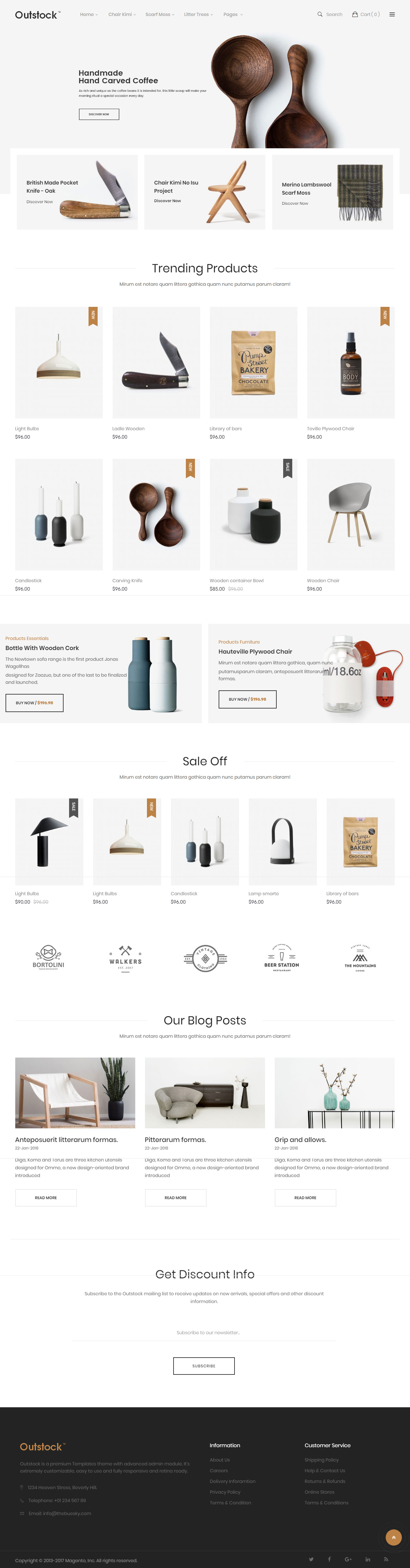 Outstock Magento Bootstrap 4 Themes