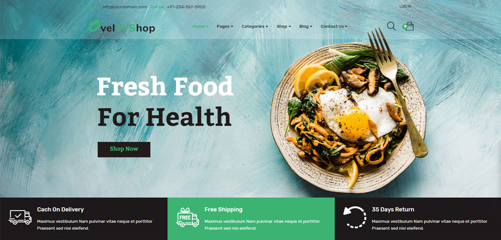 Home page