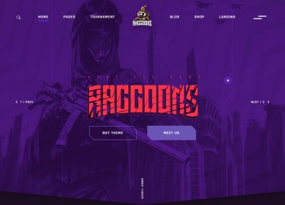 Best Responsive WordPress eSports Themes 2021