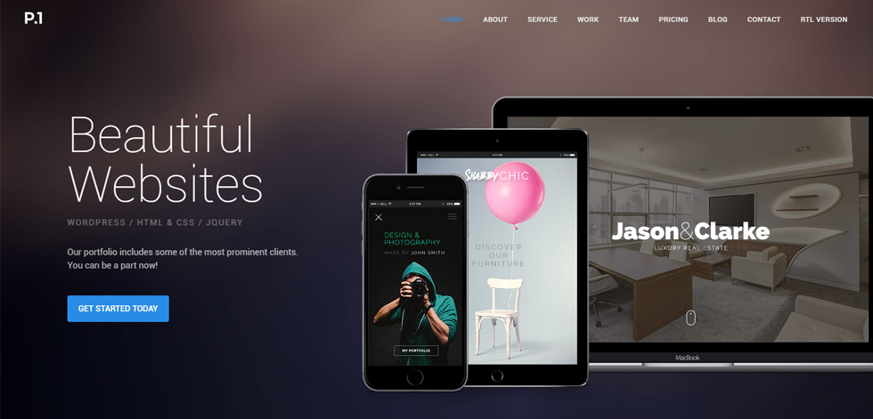 Home page