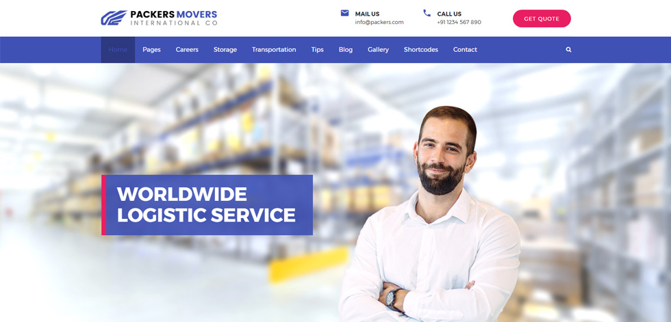 Home page