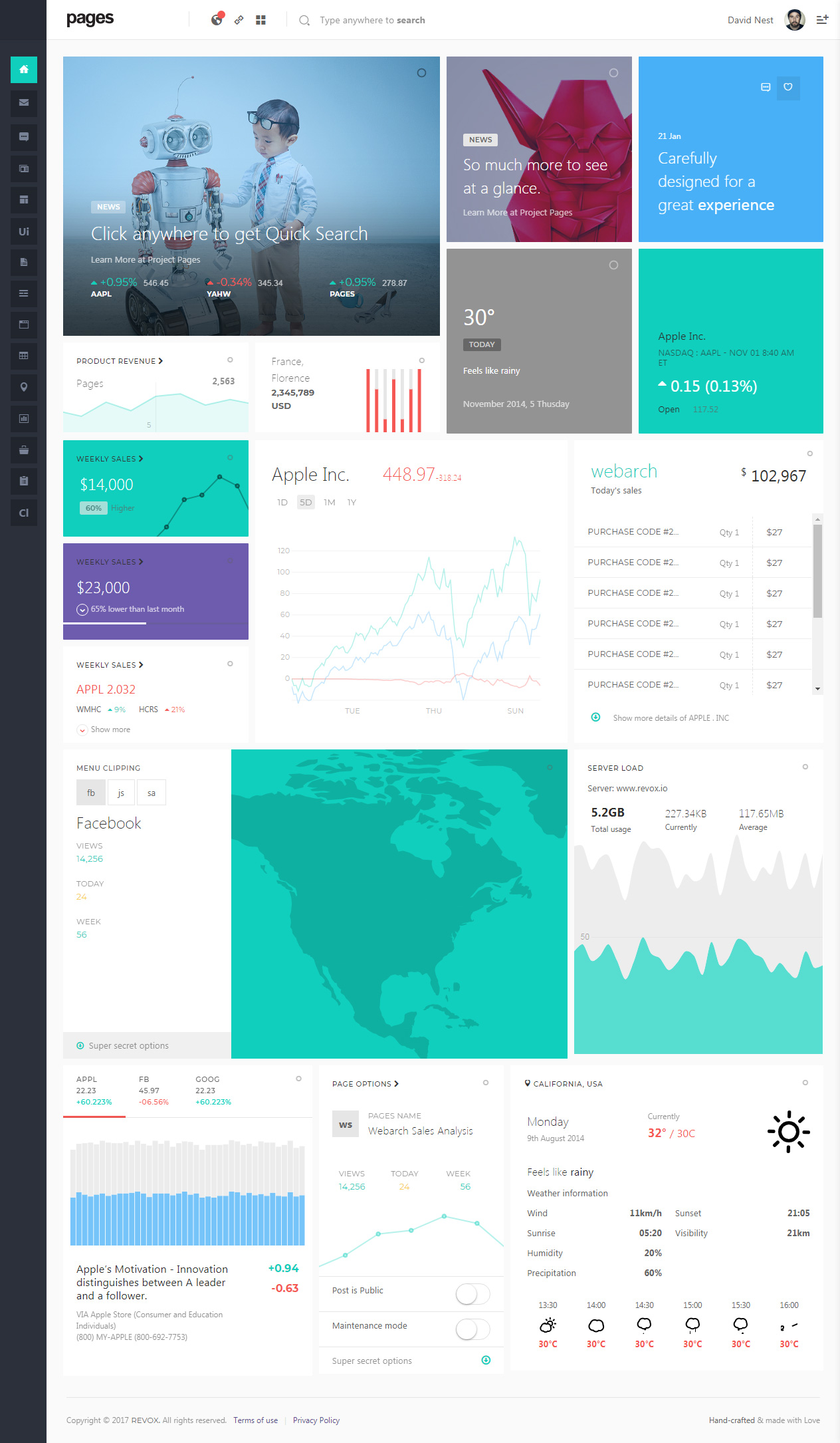 Pages Angular 8 HTML Website Templates