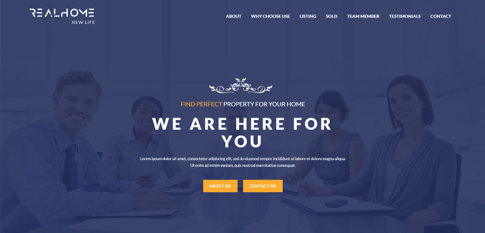 Home page