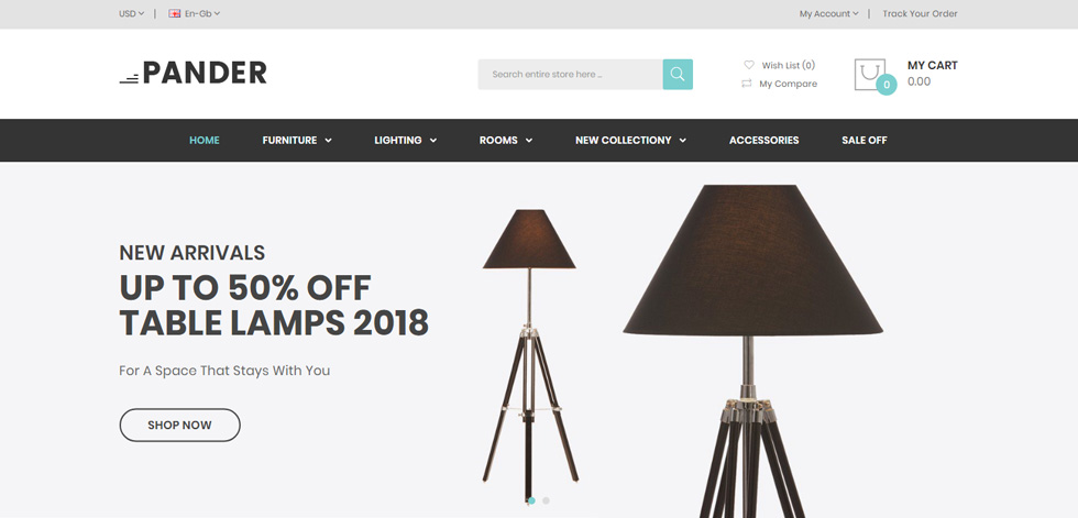 Home page