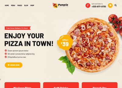 10+ Best WordPress Pizza Templates 2021
